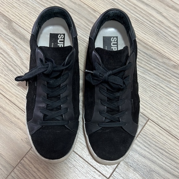 Golden Goose Superstar Black Suede/leather sneakers size 37 - Picture 2 of 8
